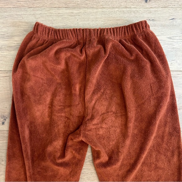 DONNI Terry Henley Sweatpants Cinnamon - Picture 6 of 9